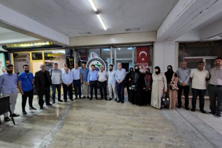 اجتماع مع قادة الرأي السوريين في شانلي أورفا ضد العنصرية￼